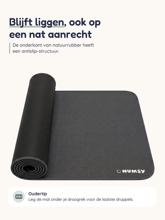 Numsy Matt – Tapis d'égouttage · Tapis d'égouttage pour la vaisselle · Égouttoir pour biberons