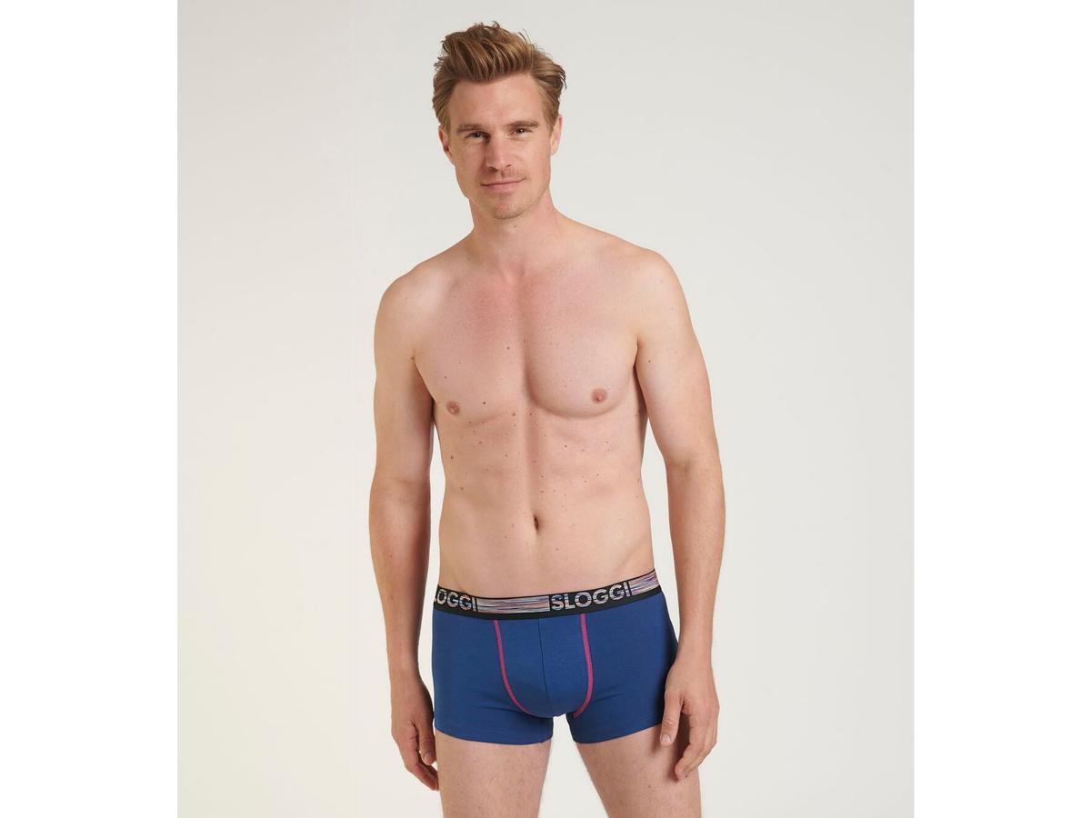 Shorty Sloggi Go ABC Natural - lot de 6 - taille L - Noir