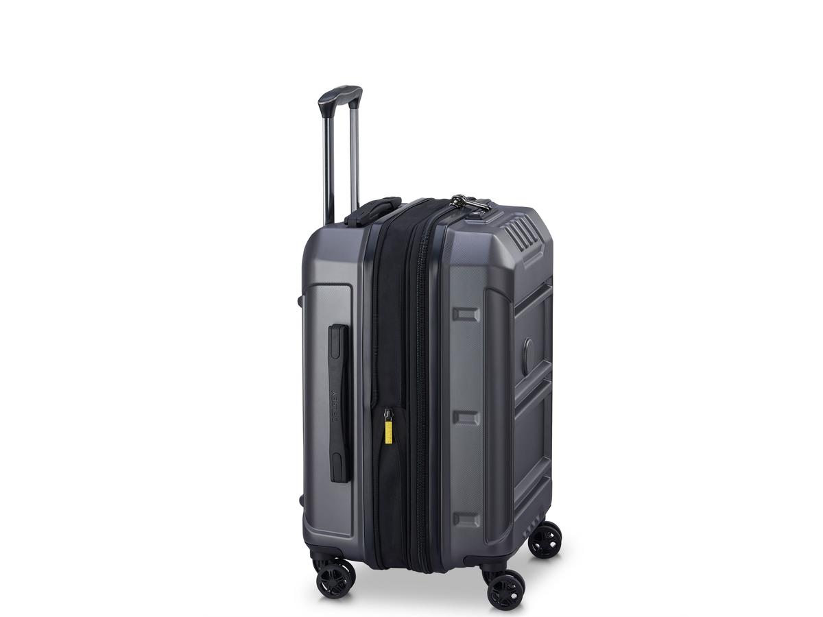 Ensemble de valises à roulettes Delsey Rempart - 2 pièces - 55 cm et 80 cm - Anthracite