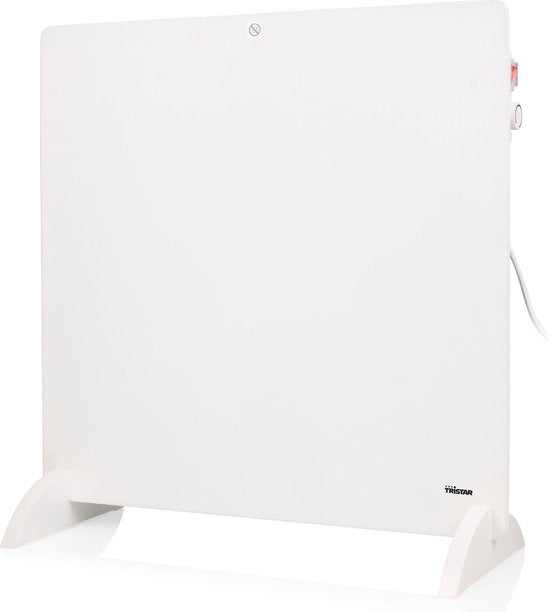 Radiateur à panneaux infrarouges Tristar KA-5090 - 425 watts - Thermostat réglable - Indice de protection IP44 (résistant aux éclaboussures) - Blanc