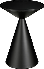 Mica Decorations Table d'appoint Royale - H55 x Ø40 cm - Métal - Noir