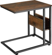 tectake® - Table d'appoint Wigan industrial dark- dim. 55 x 36,5 x 60 cm - 404277