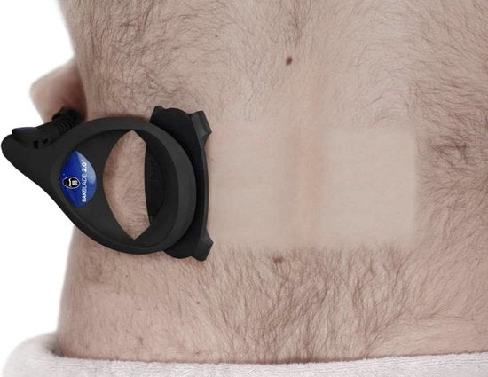 baKblade Back Shaver Elite - rasage du dos pour hommes - rasoir du dos avec 2 lames - épilation facile du dos avec lame arrière - tondeuse pour hommes - Bodygroomer