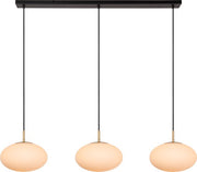 Lucide ELYSEE - Lampe suspendue - 3xE27 - Opale