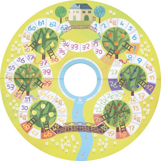 Tableau d'activités Stokke® MUtable™ V2 - Fruits et légumes