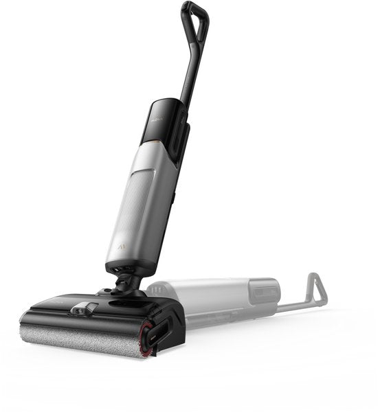 MOVA X4 Plus – Aspirateur balai sans fil avec fonction de lavage - Puissance d'aspiration de 20 000 Pa - Station d'auto-nettoyage - Nettoyage à l'eau chaude jusqu'à 100 °C
