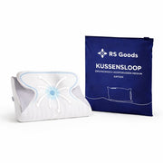Taie d'oreiller supplémentaire pour oreiller ergonomique Medium - Taie d'oreiller en coton - Housse d'oreiller - Ne convient pas à d'autres oreillers