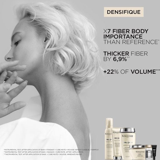 Kérastase Densifique Masque Densité - Masque capillaire pour des cheveux plus volumineux et plus épais - 200 ml