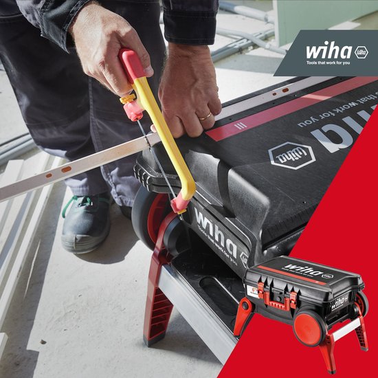 Coffre à outils XXL III (Solo) pour électricien – WIHA 44129