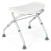 Siège de douche - Coast - Tabouret de douche - réglable en hauteur - Poignées à 3 niveaux -Léger et pliable - Capacité max 150 kg