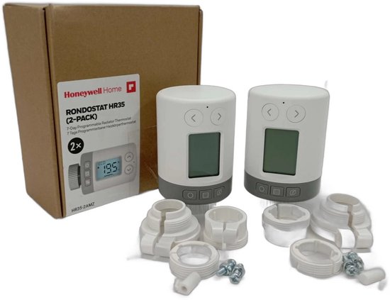 Thermostat de radiateur Honeywell Home Rondostat HR35 - 2 pièces