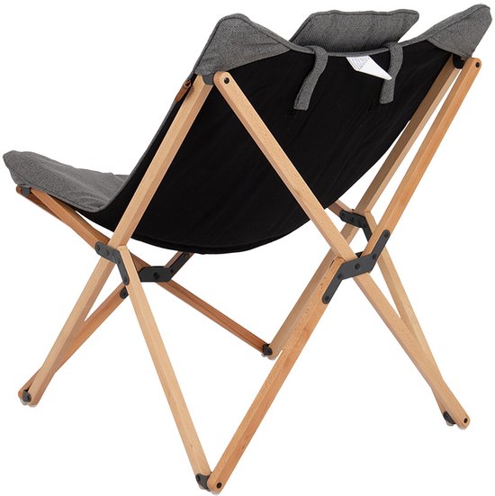 Bo-Camp - Urban Outdoor - Fauteuil de détente - Wembley - M - Nika - Gris