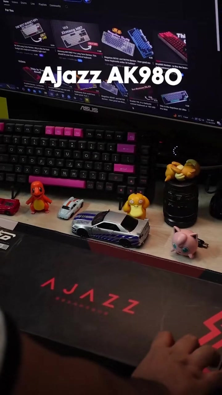 Clavier mécanique AJAZZ AK980 V2 - Starry Night Gray
