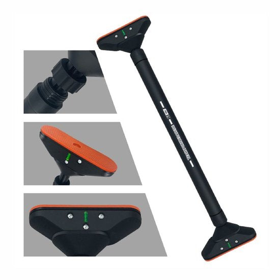 Umbro Sportnet - Kit de jeux - 168 x 400 cm - 4 compartiments - Filet de volley-ball - Badminton - Footvolley - Crossnet - Noir/Jaune