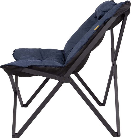Bo-Camp - Industrial - Fauteuil de détente - Brandon - Cationic - Bleu