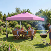 Tente de fête Coast Pop-up - pavillon pliable - avec sac de transport et sacs de sable - 300 x 300 cm - bleu