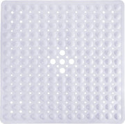 Strex Tapis de bain / Tapis antidérapant Douche - 53x53CM - Avec ventouses - Tapis de douche antidérapant pour la douche - Tapis de salle de bain