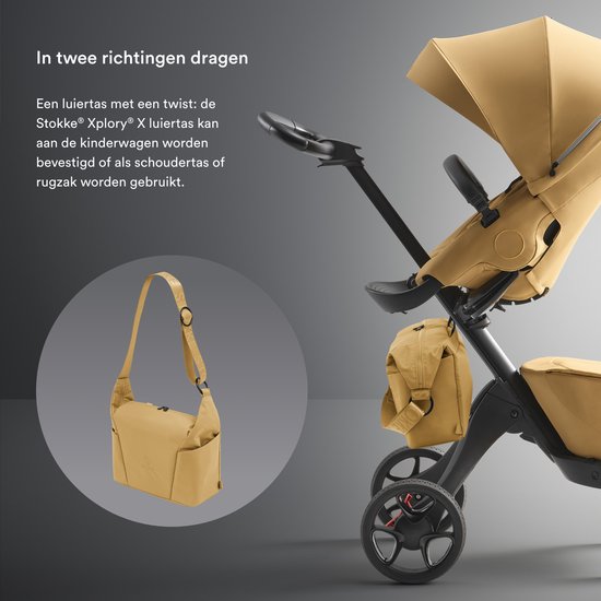 Sac à langer Stokke Xplory X, couleur Golden Yellow