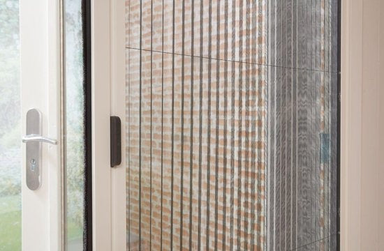 Porte moustiquaire plissée Bruynzeel s900 E 96x206-209 blanc