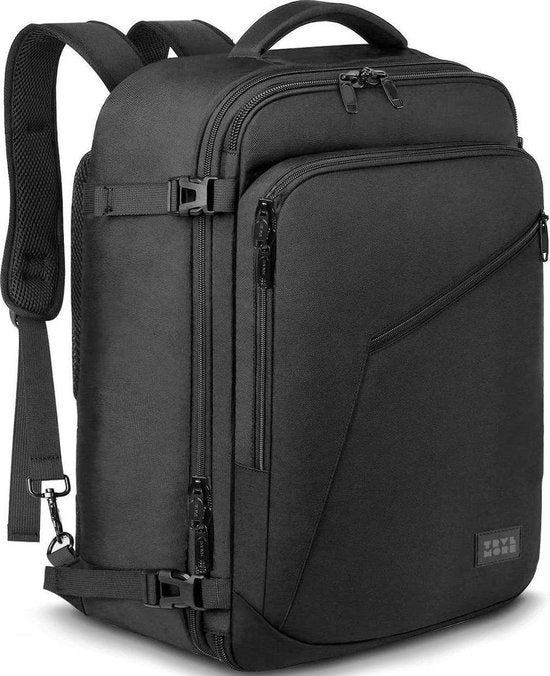 TRVLMORE Travel Bag - 40L - Backpack - Hand Luggage Weekend Bag - Backpack - Splashproof Black