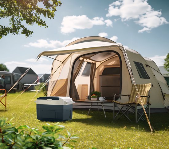 Tristar KB-7740 - Glacière 40 litres - Glacière à compresseur - Chargeur 12 V pour voiture, prise 230 V - Refroidit et congèle