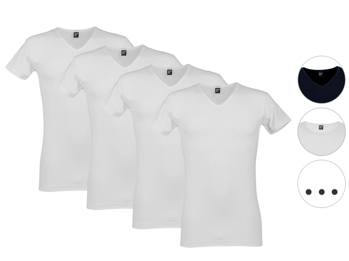 T-shirt Alan Red Basic - Lot de 4 - taille M - Noir