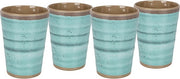 Bo-Camp - Tasse - Halo - Bleu - Lot de 4