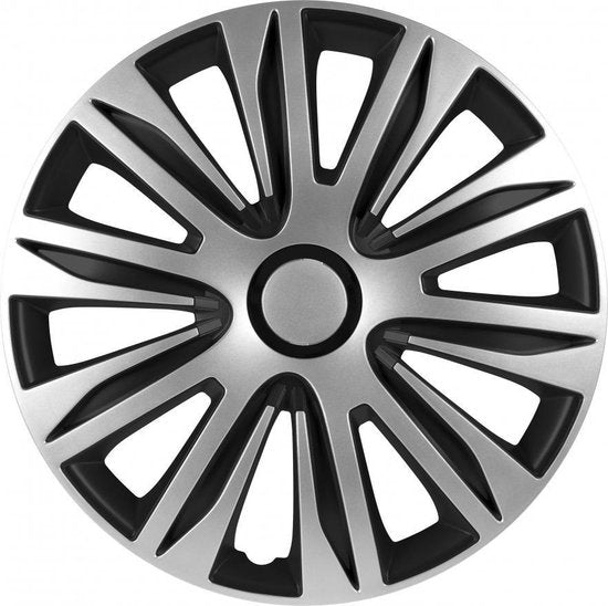 Jeu d'enjoliveurs Gorecki Nardo 14" noir/argent