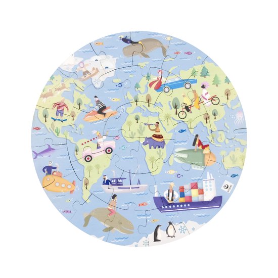 Puzzle Stokke® MUtable™ V2 - Le tour du monde