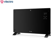 Panneau chauffant Vlectro mince avec minuterie réglable - 77 x 23 x 47 cm - 2000W-  Noir