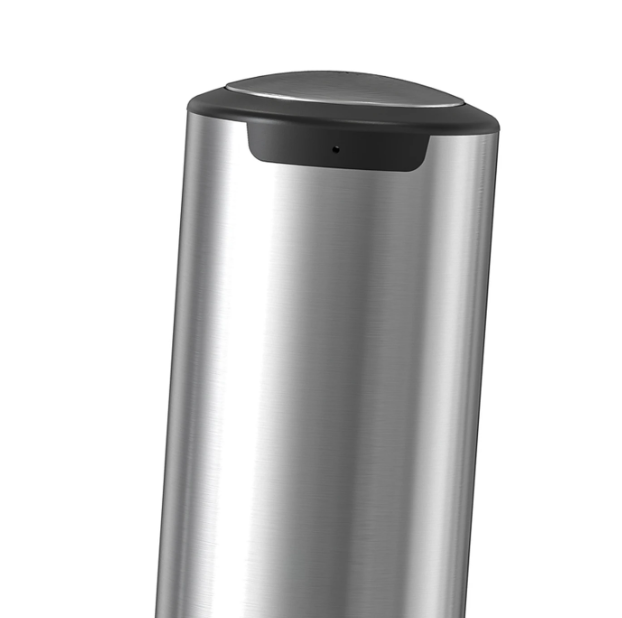 Ensemble de moulins à poivre électriques Cuisync - 2 pièces - Rechargeables - Degré de mouture réglable - Acier inoxydable - Argent