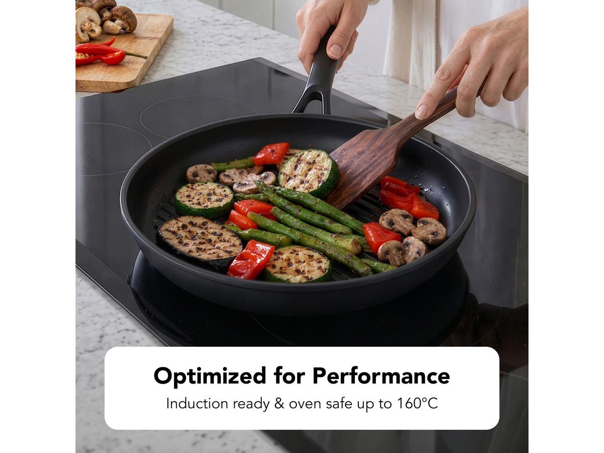 Poêle à frire KitchenAid Classic Forged - Anodisée dure - diamètre 24 cm