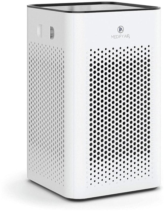 Purificateur d'air Medify Air MA-25 – 170 m³/h – Filtre HEPA H13 et commandes tactiles – Mode nuit – Filtre à air contre le rhume des foins, les allergies et les acariens – Blanc