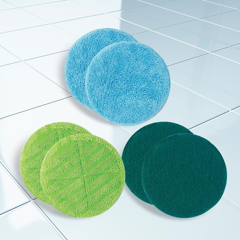 Têtes de lavette de rechange Hurricane - Lot de 6 pièces - Compatibles avec la lavette flottante - Microfibre résistante