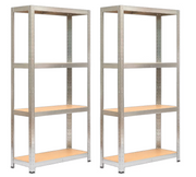 Avasco Strong Compact Rack - Lot de deux - Robuste et compact - Noir