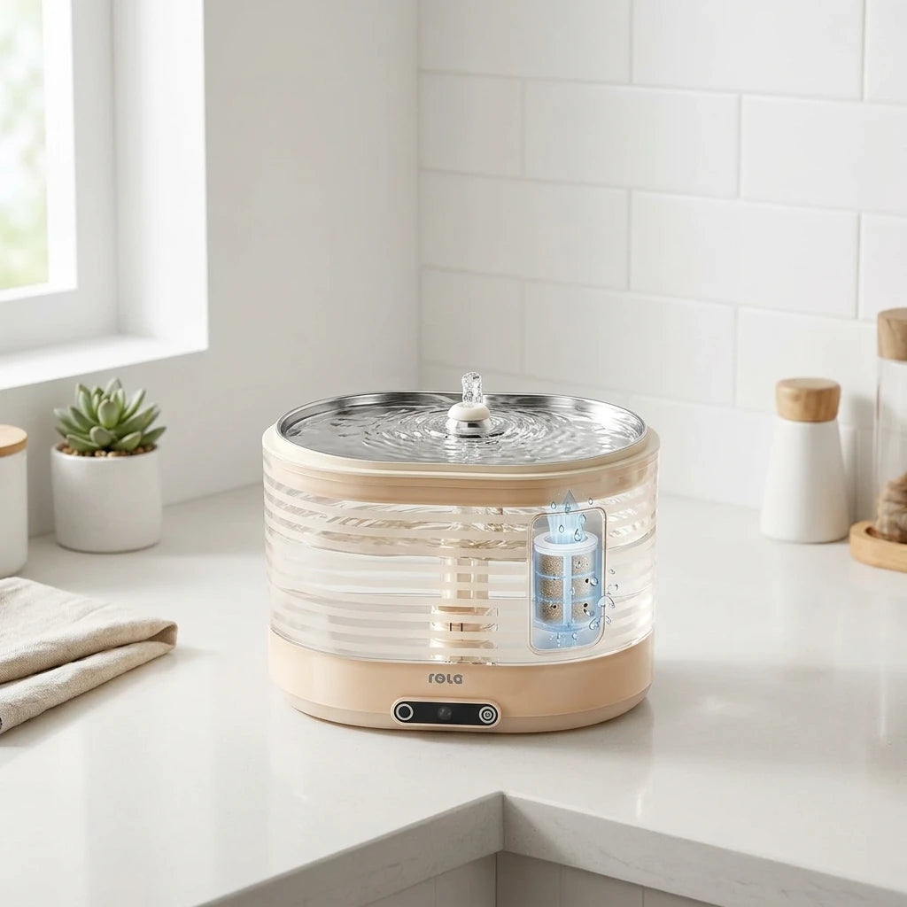 Fontaine à eau intelligente Enabot EBO ROLA - 5 000 mAh