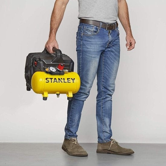 STANLEY Compresseur silencieux DST 100/8/6 - Sans huile