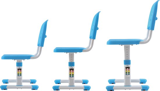Bureau pour enfant avec chaise de bureau ergonomique réglable en hauteur - table à dessin - table d'école