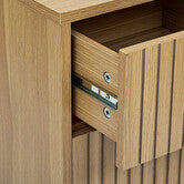 Meuble bas 5five Tasso - Bambou, MDF, 33 x 28 x 80 cm