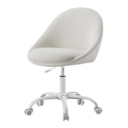 Chaise de bureau JOYFURNOS Sherpa - Réglable en hauteur - Beige/Blanc