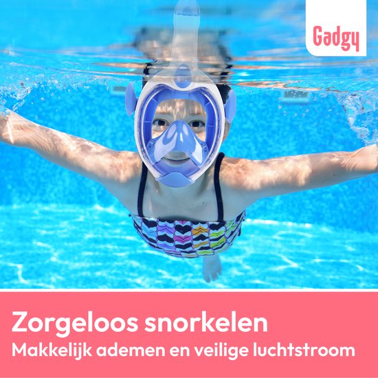 Masque de plongée Gadgy pour enfants - Set de tuba licorne - Masque de plongée enfant - Lunettes de plongée avec tuba - Plongée et apnée en 2024