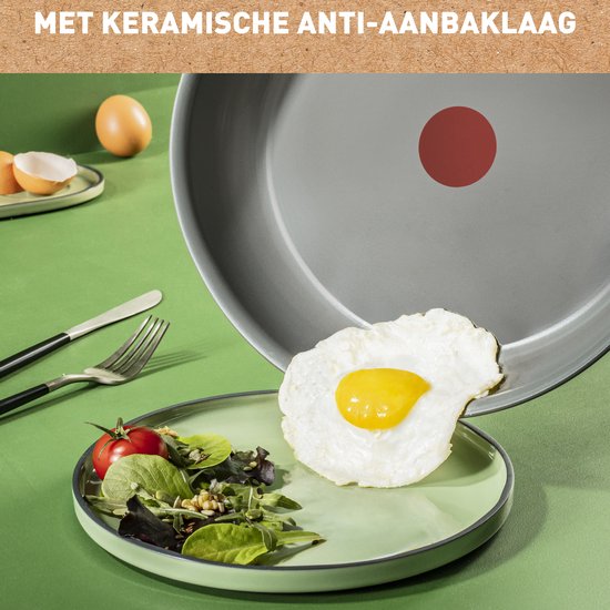 Tefal Renewal Poêle à frire en céramique 28 cm