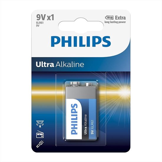 Philips 6LR61 - pile 9V - 1 pièce
