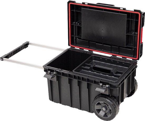 Qbrick System ONE - Mallette à outils - 605 x 405 x 345 mm, 44 L - Noir & Rouge