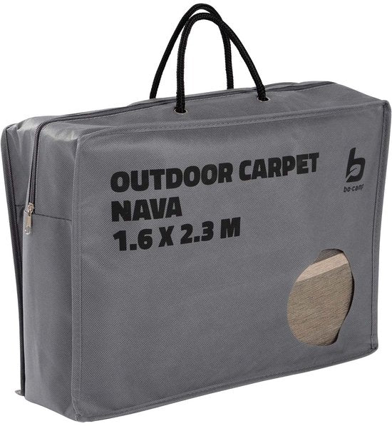 Bo-Camp - Tapis d'extérieur - Nava - Chenille - 160 x 230 cm