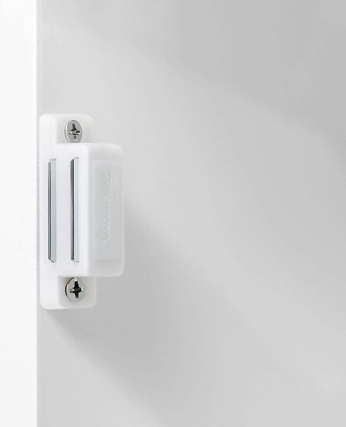 Yaheetech Armoire de salle de bain Armoire murale - 35 x 21 x 55 cm - Comprend deux étagères réglables, un revêtement hydrofuge et une construction en MDF E1 - Pour la salle de bain et la cuisine - Bois blanc