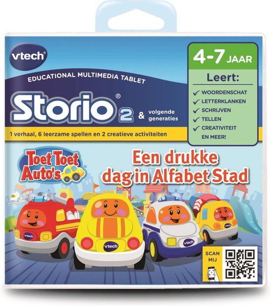 VTech Storio 2 - Jeu - Voitures « Toet Toet »