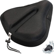 TIKKENS® Housse de selle vélo Gel 3D - Housse de pluie Imperméable - Housse de selle vélo Silicone - Tapis de selle - Housse de selle vélo - Noir