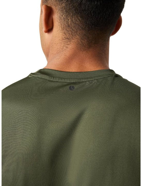 T-shirt de sport Björn Borg pour homme à manches courtes - Blanc - Polyester recyclé - Taille M