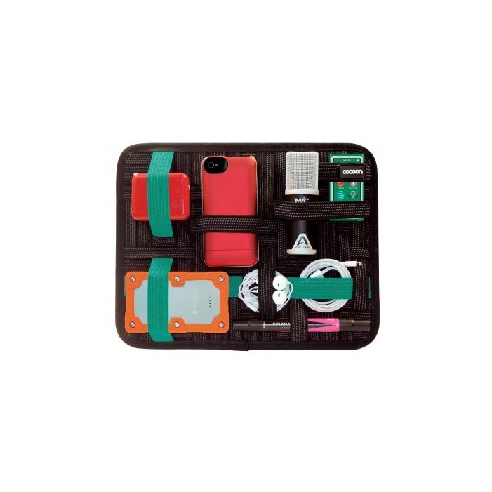 Organiseur d'accessoires Cocoon GRID-IT! avec compartiment pour tablette - 30,48 × 23,97 × 2,75 cm - Noir